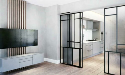 Cómo mantener limpias y seguras las puertas de cristal para cocinas