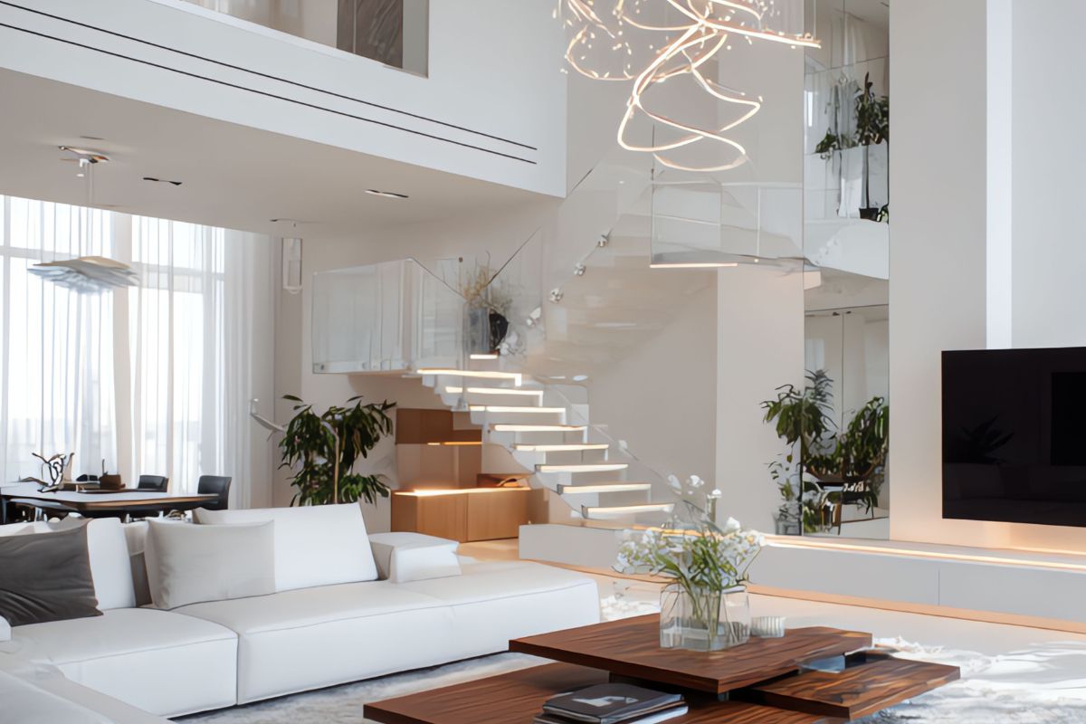 El uso del cristal en la decoración minimalista y nórdica