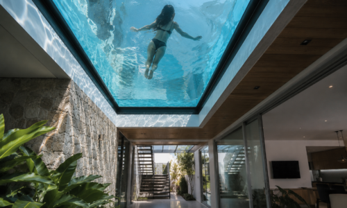 vidrio para piscinas