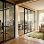 Puertas correderas de cristal para separar ambientes